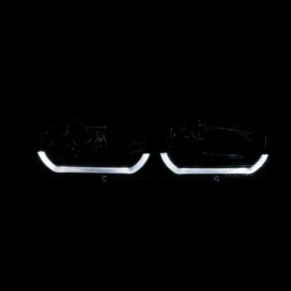 ANZO 2001-2011 Ford Ranger Crystal Headlight Chrome w Corner Lights (OE Replacement) For Sale - Image 3