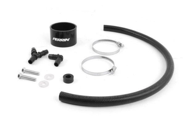 Perrin 08-20 Subaru STI Top Mount Intercooler (TMIC) - Black Online - Image 2